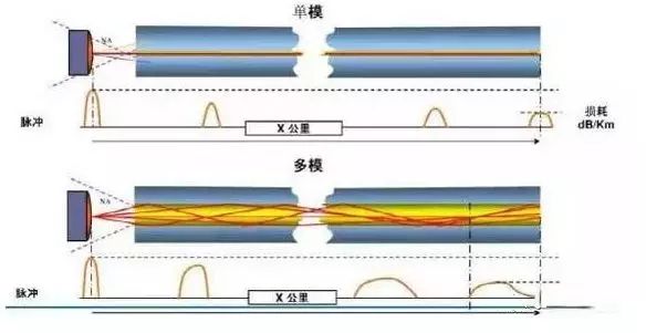 單模光纖和多模光纖的區別？